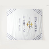 Hintergrundinformationen zum Nautical Gold Anchor  Wandteppich (Vorderseite (Horizontal))