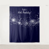 Hintergrundinformationen zum Night Sky Birthday Fo Wandteppich (Vorderseite)