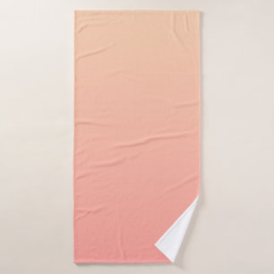 Hintergrundinformationen zum Peach Gradient Badehandtuch