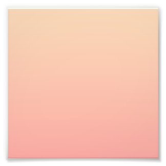 Hintergrundinformationen zum Peach Gradient Fotodruck