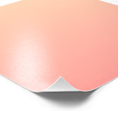 Hintergrundinformationen zum Peach Gradient Fotodruck (Ecke)