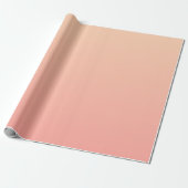 Hintergrundinformationen zum Peach Gradient Geschenkpapier (Ungerollt)