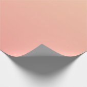 Hintergrundinformationen zum Peach Gradient Geschenkpapier (Ecke)