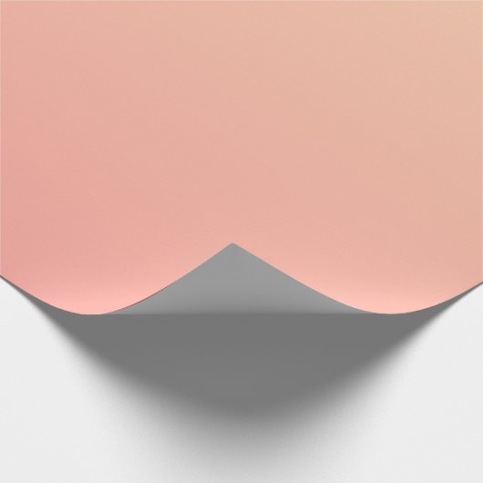 Hintergrundinformationen zum Peach Gradient Geschenkpapier (Ecke)