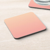 Hintergrundinformationen zum Peach Gradient Getränkeuntersetzer (Linke Seite)