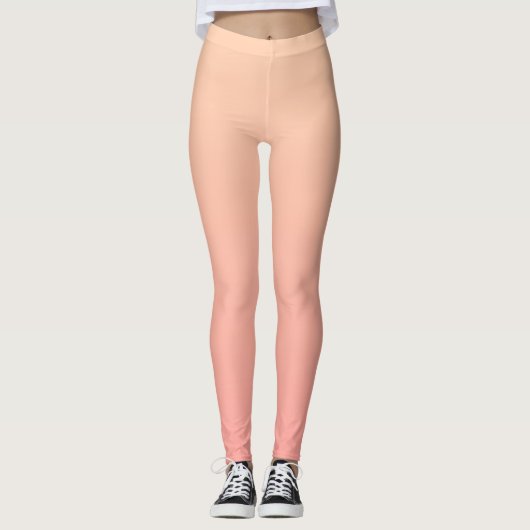 Hintergrundinformationen zum Peach Gradient Leggings (Vorderseite)