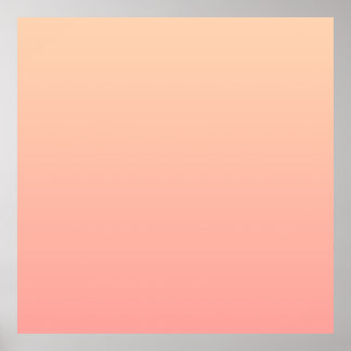 Hintergrundinformationen zum Peach Gradient Poster