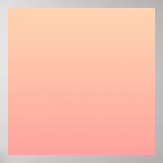 Hintergrundinformationen zum Peach Gradient Poster (Vorne)