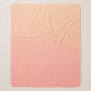 Hintergrundinformationen zum Peach Gradient Sherpadecke