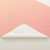 Hintergrundinformationen zum Peach Gradient Sherpadecke (3/4)