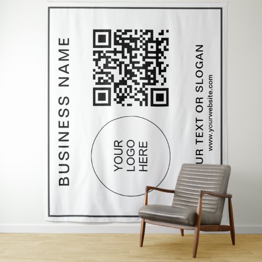 Hintergrundinformationen zum QR-Code für Veranstal Wandteppich (Beispiel)