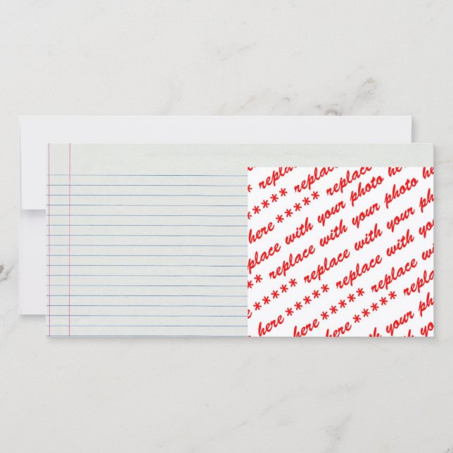 Hintergrundinformationen zum Thema "Lined School" (Vorderseite)