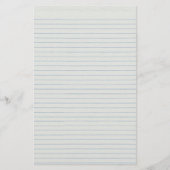 Hintergrundinformationen zum Thema "Lined School" Briefpapier (Vorderseite)