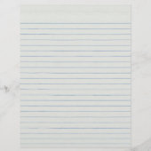 Hintergrundinformationen zum Thema "Lined School" Flyer (Hinten)