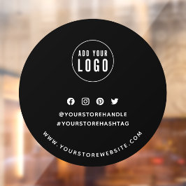 Hintergrundinformationen zum Thema Social Media hi Fensteraufkleber