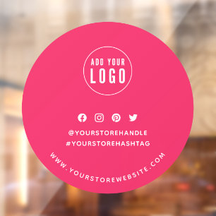 Hintergrundinformationen zum Thema Social Media hi Fensteraufkleber