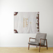 Hintergrundinformationen zur Bestätigung Marble Go Wandteppich (Beispiel (Horizontal))