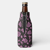 Hintergrundinformationen zur blühenden Rose Flaschenkühler (Flasche Rückseite)