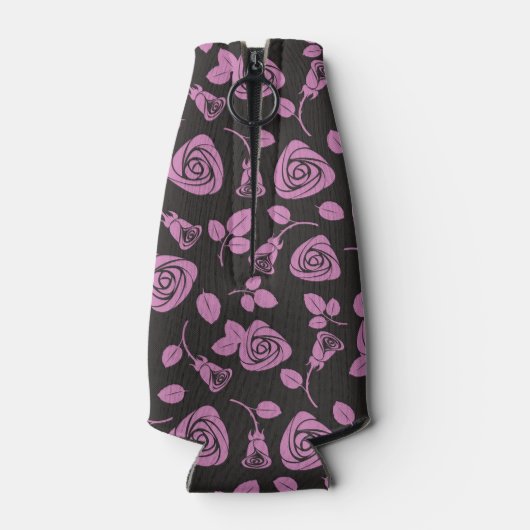 Hintergrundinformationen zur blühenden Rose Flaschenkühler (Rückseite)