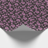 Hintergrundinformationen zur blühenden Rose Geschenkpapier (Ecke)