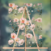 Hintergrundinformationen zur blühenden Wildblume Acrylschild (Neutral)