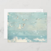 Hintergrundinformationen zur Küstenlandschaft der Postkarte (Vorne/Hinten)