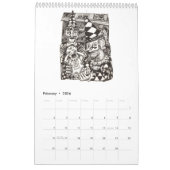 Hintergrundkalender 2024 kalender (Feb 2026)