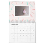 Hintergrundkalender für das saisonale Muster des F Kalender (Feb 2027)