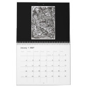 Hintergrundkalender II 2024 Kalender (Jan 2027)