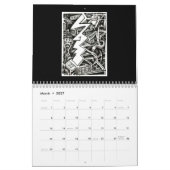 Hintergrundkalender II 2024 Kalender (Mär 2027)