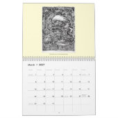 Hintergrundkalender III 2024 (Doppelseite) Kalender (Mär 2027)