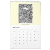 Hintergrundkalender III 2024 Kalender (Mär 2027)