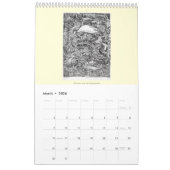 Hintergrundkalender III 2024 Kalender (Mär 2026)