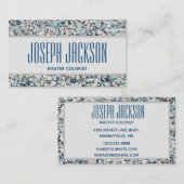 Hintergrundkarte für den Master-Farbstein Visitenkarte (Vorne/Hinten)