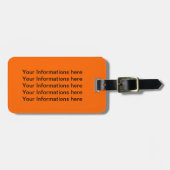 Hintergrundkomposition - Moderner farbiger Kreis Gepäckanhänger (Vorderseite horizontal)
