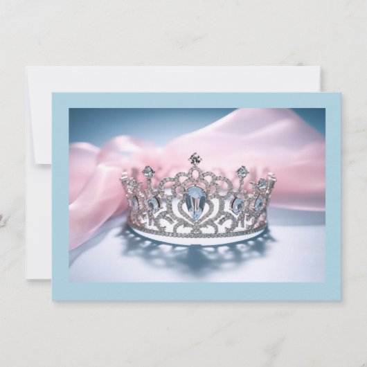 Hintergrundkronenkarte Mitteilungskarte (Vorderseite)