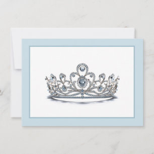 Hintergrundkronenkarte Mitteilungskarte