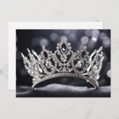 Hintergrundkronenkarte Mitteilungskarte (Vorne/Hinten)