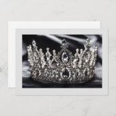 Hintergrundkronenkarte Mitteilungskarte (Vorne/Hinten)