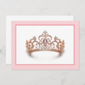 Hintergrundkronenkarte Mitteilungskarte (Vorne/Hinten)