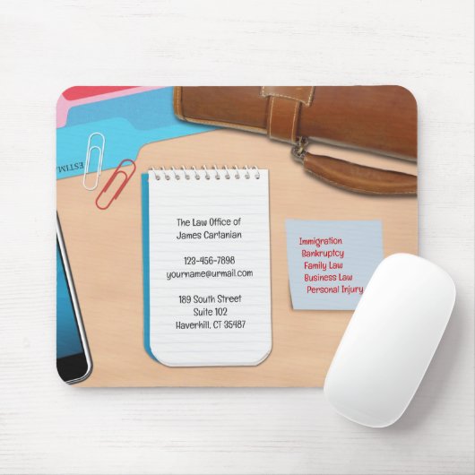 Hintergrundmousepad der Anwaltskanzlei Mousepad (Mit Mouse)