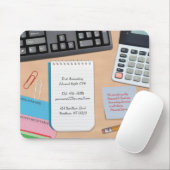 Hintergrundmousepad der Rechnungsstelle Mousepad (Mit Mouse)