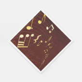 Hintergrundmusik Serviette (Ecke)