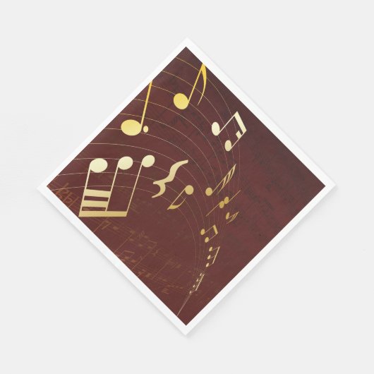 Hintergrundmusik Serviette (Ecke)