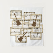 Hintergrundmusik Wandteppich (Vorderseite)