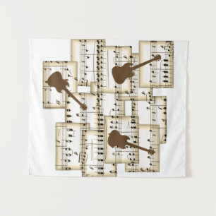Hintergrundmusik Wandteppich