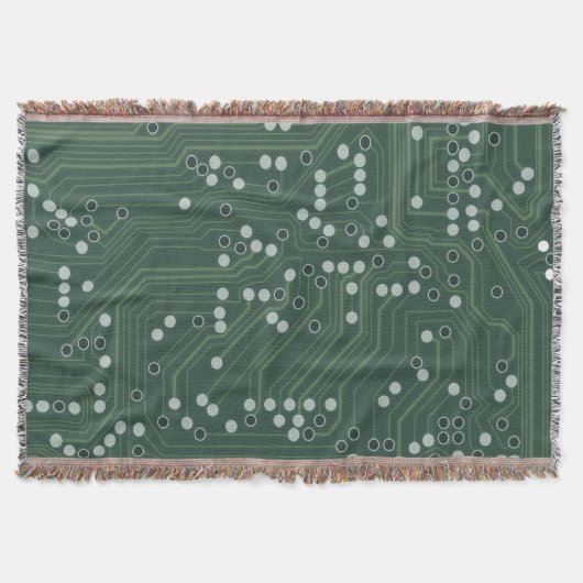 Hintergrundmuster Art des Green Circuit Board Decke (Vorderseite)