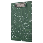 Hintergrundmuster Art des Green Circuit Board Klemmbrett (Links)