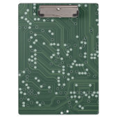 Hintergrundmuster Art des Green Circuit Board Klemmbrett (Vorderseite)