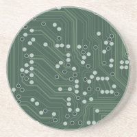 Hintergrundmuster Art des Green Circuit Board